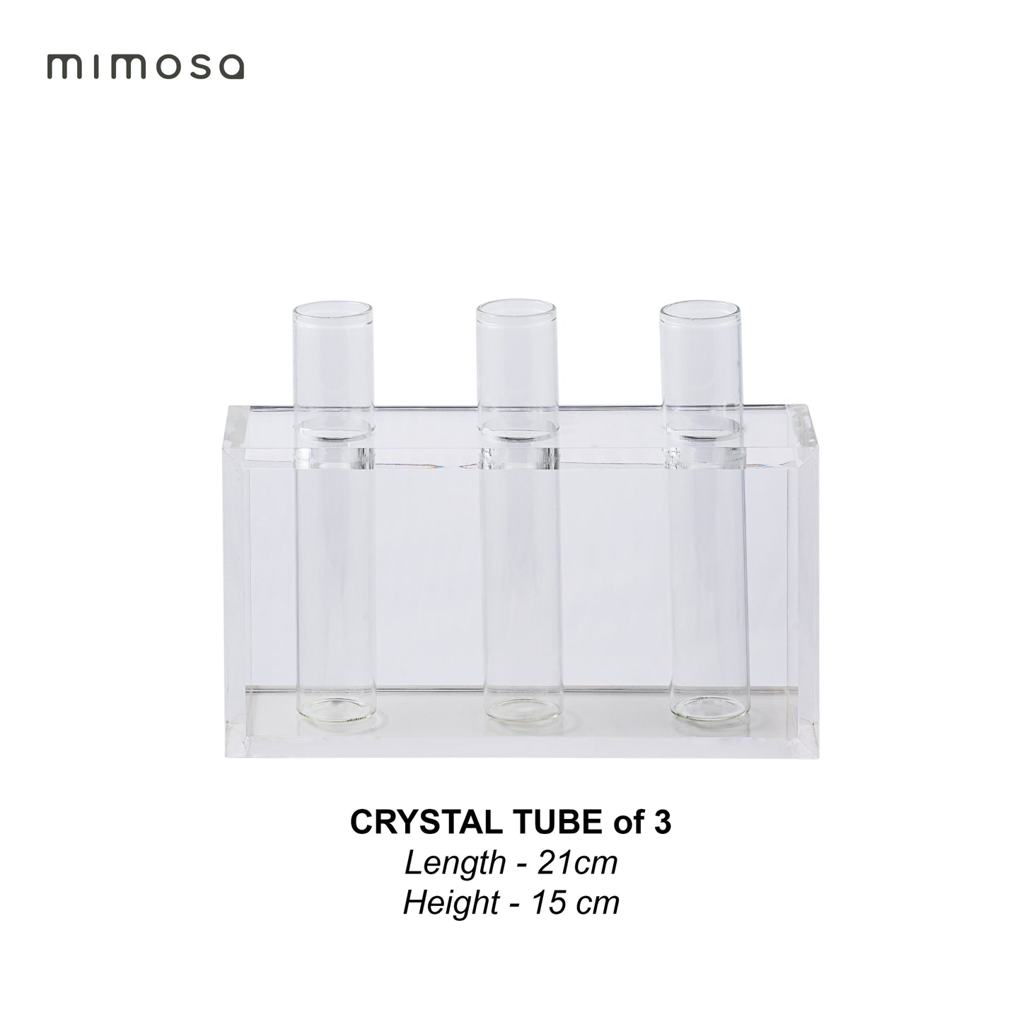 Acrylic Tube 3pcs
