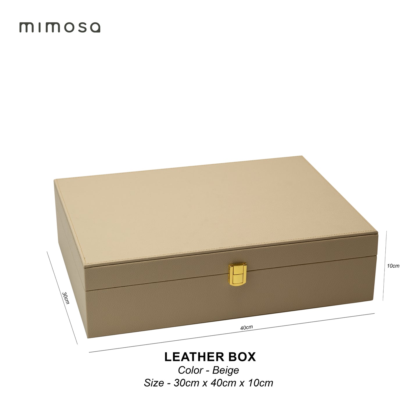 LEATHER BOX SMALL