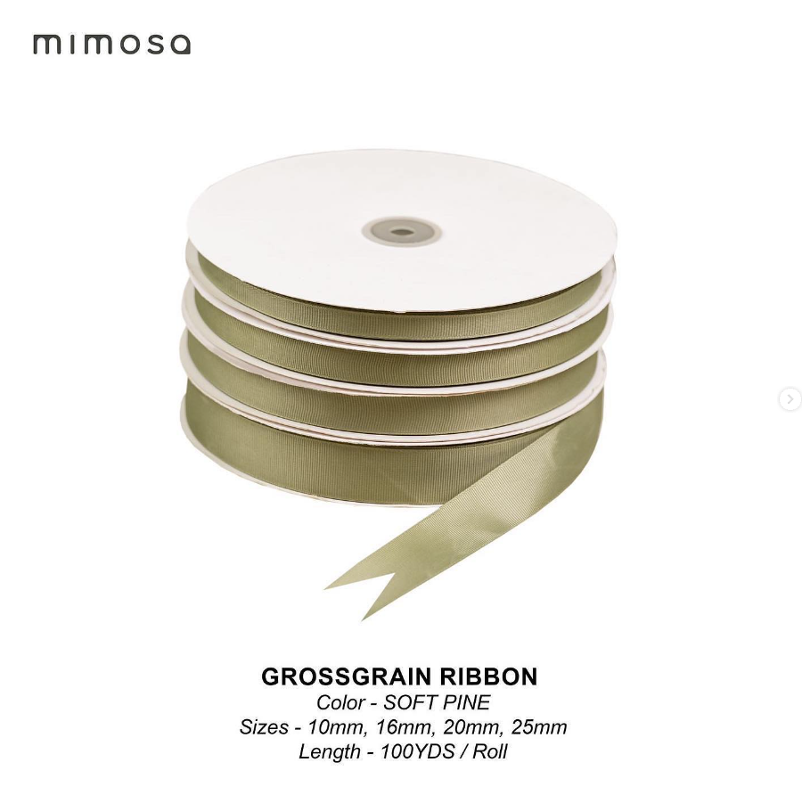 GROSSGRAIN RIBBON MULTI COLORS
