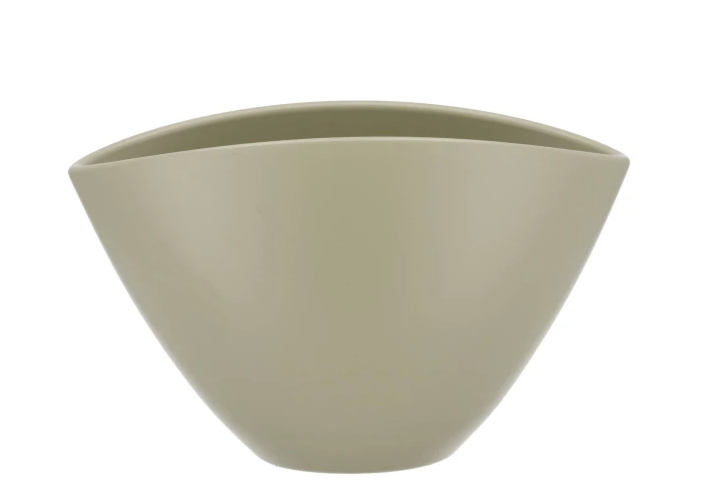 CERAMIC PISTACHE POT ORCHID