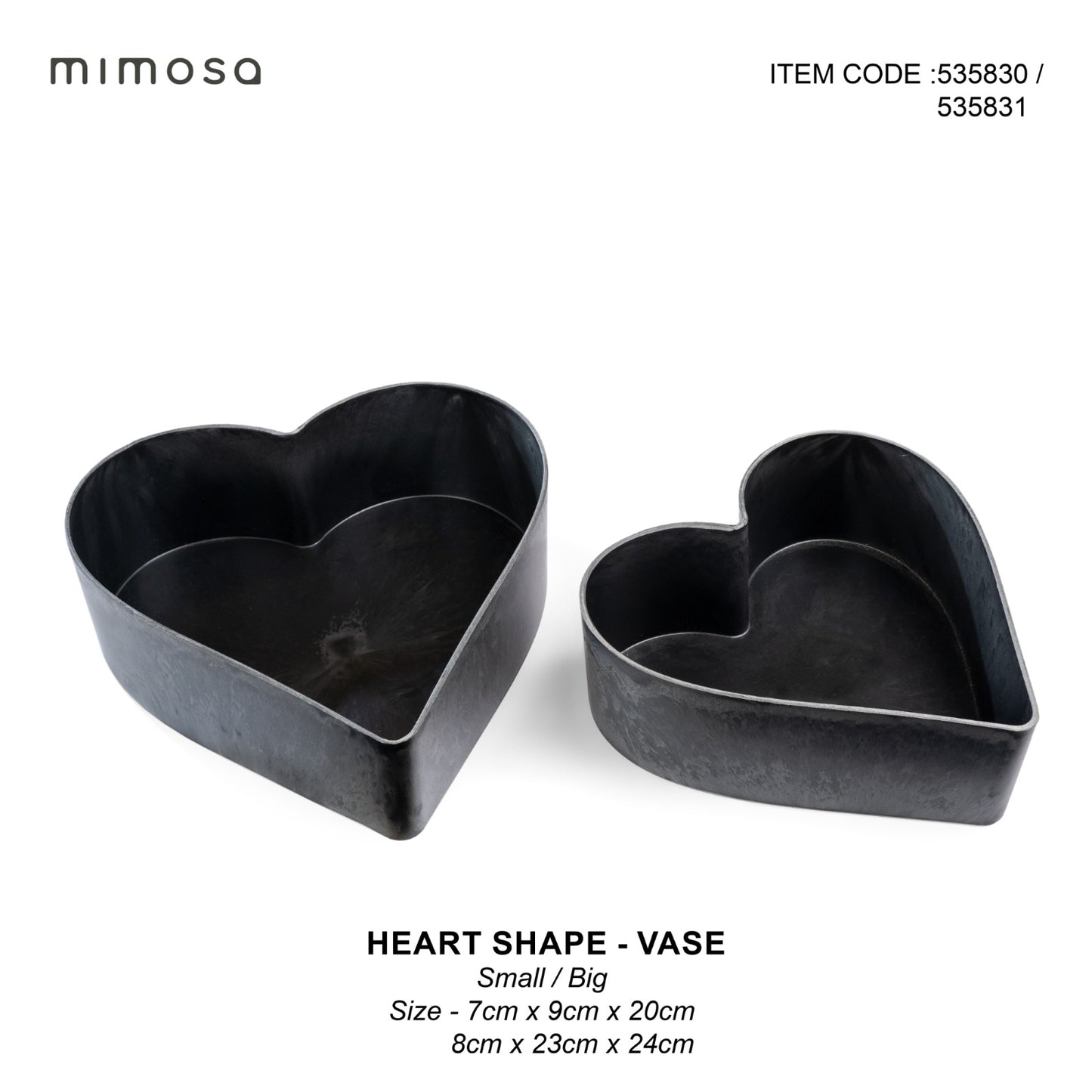 Heart Shape Vase - big