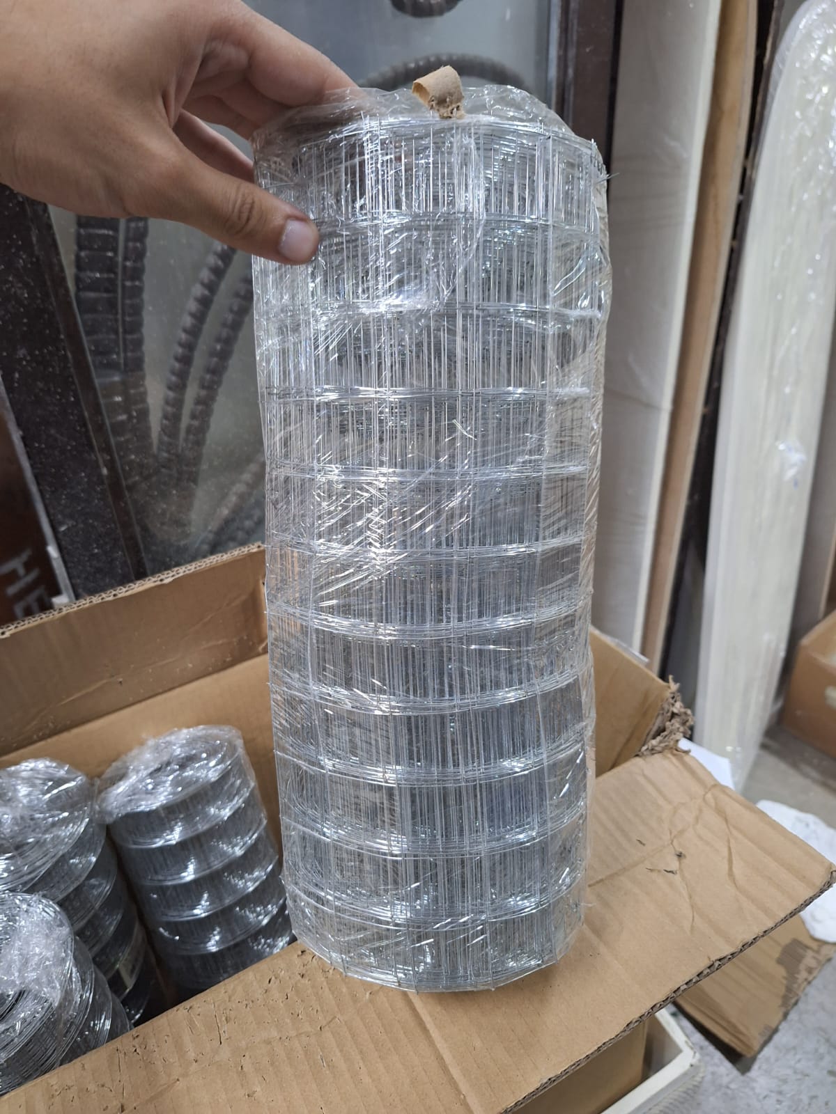 wire mesh silver
