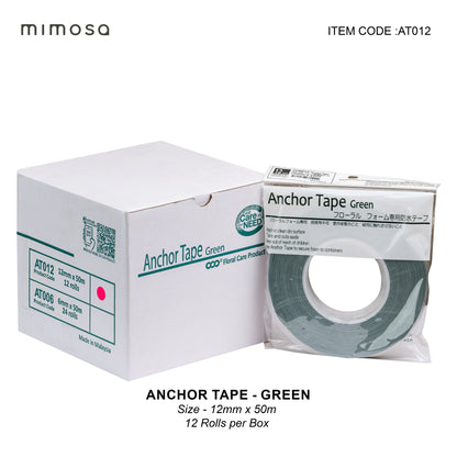 NEW Anchor Tape Green 12mmx5m