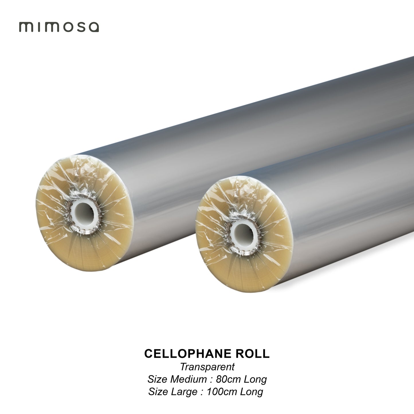 Clear Cellophane - Transparent Floral Roll