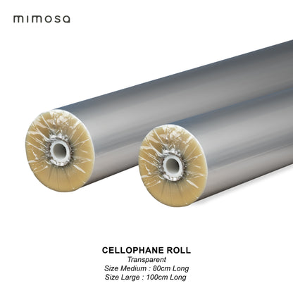 Clear Cellophane - Transparent Floral Roll