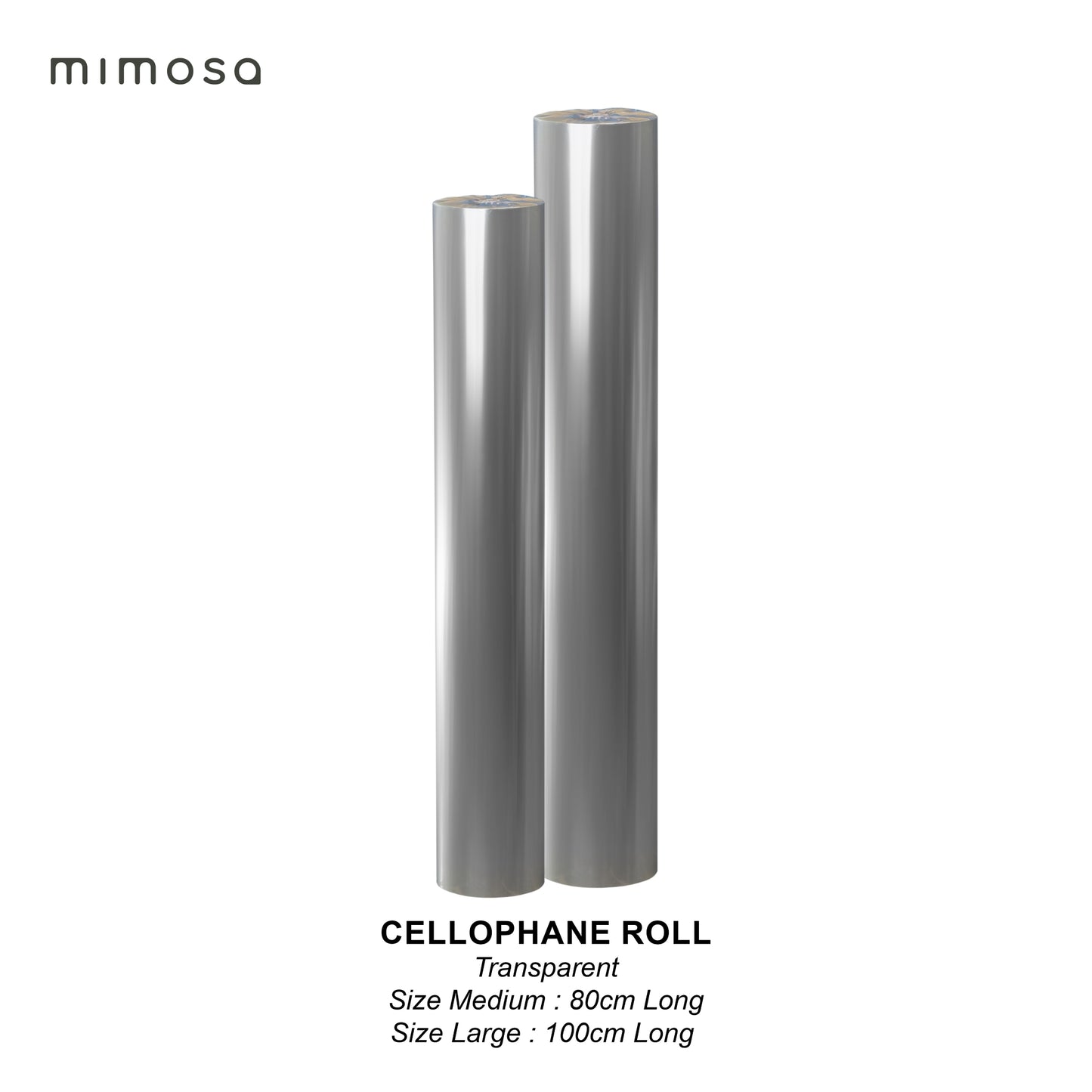 Clear Cellophane - Transparent Floral Roll