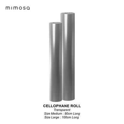 Clear Cellophane - Transparent Floral Roll