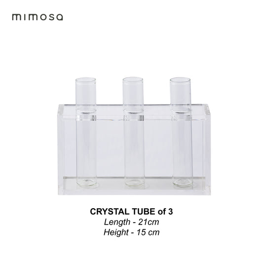 Acrylic Tube 3pcs