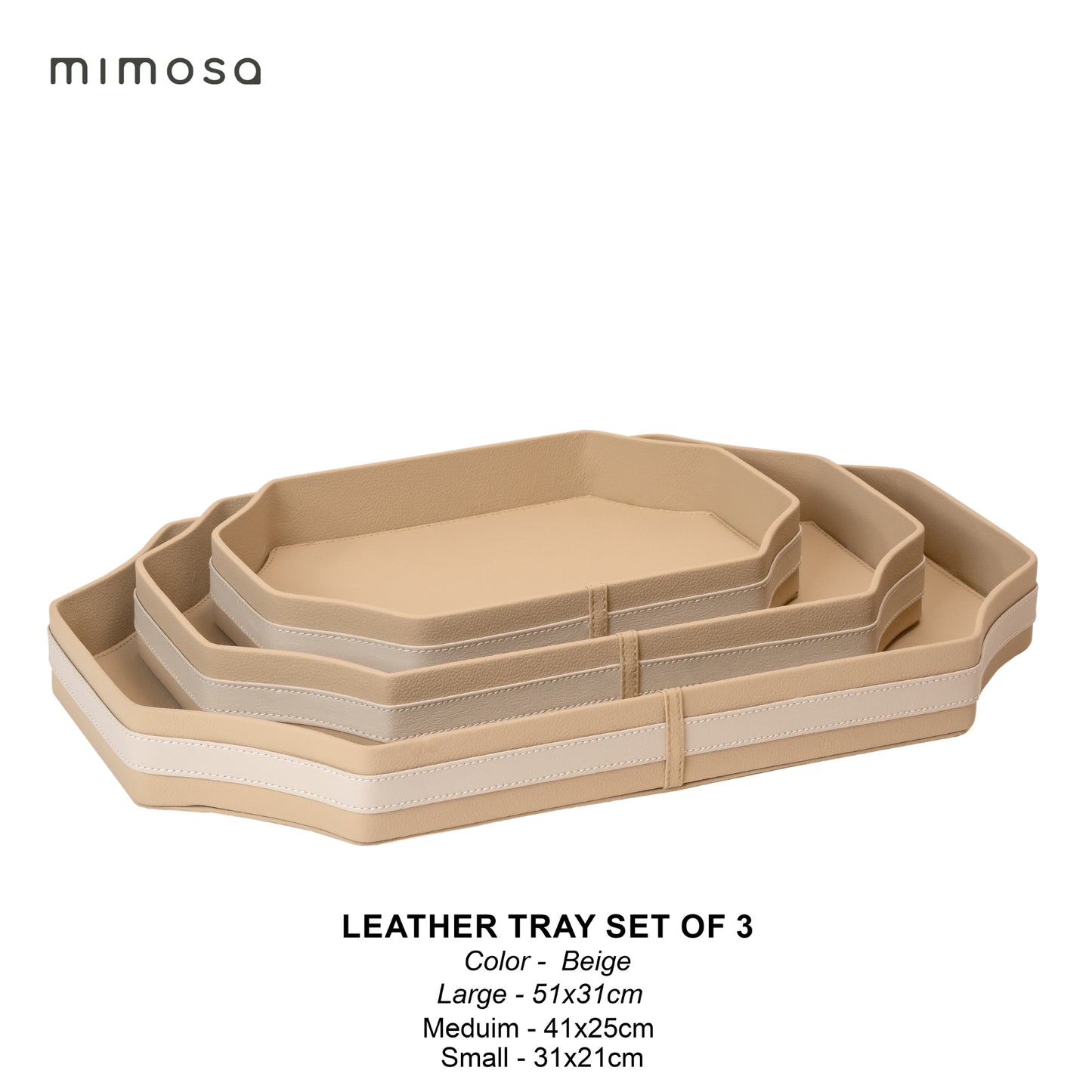 Leather try z shape