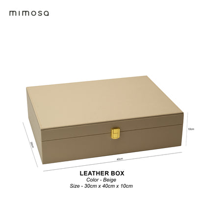 LEATHER BOX SMALL