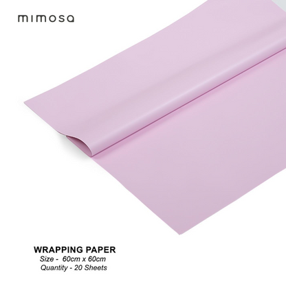 Plastic Colored Wrapping