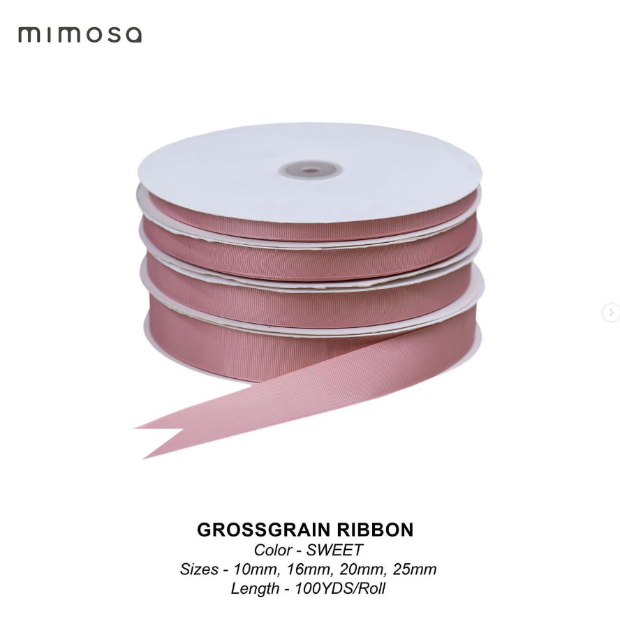 GROSSGRAIN RIBBON MULTI COLORS
