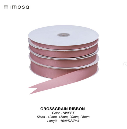 GROSSGRAIN RIBBON MULTI COLORS