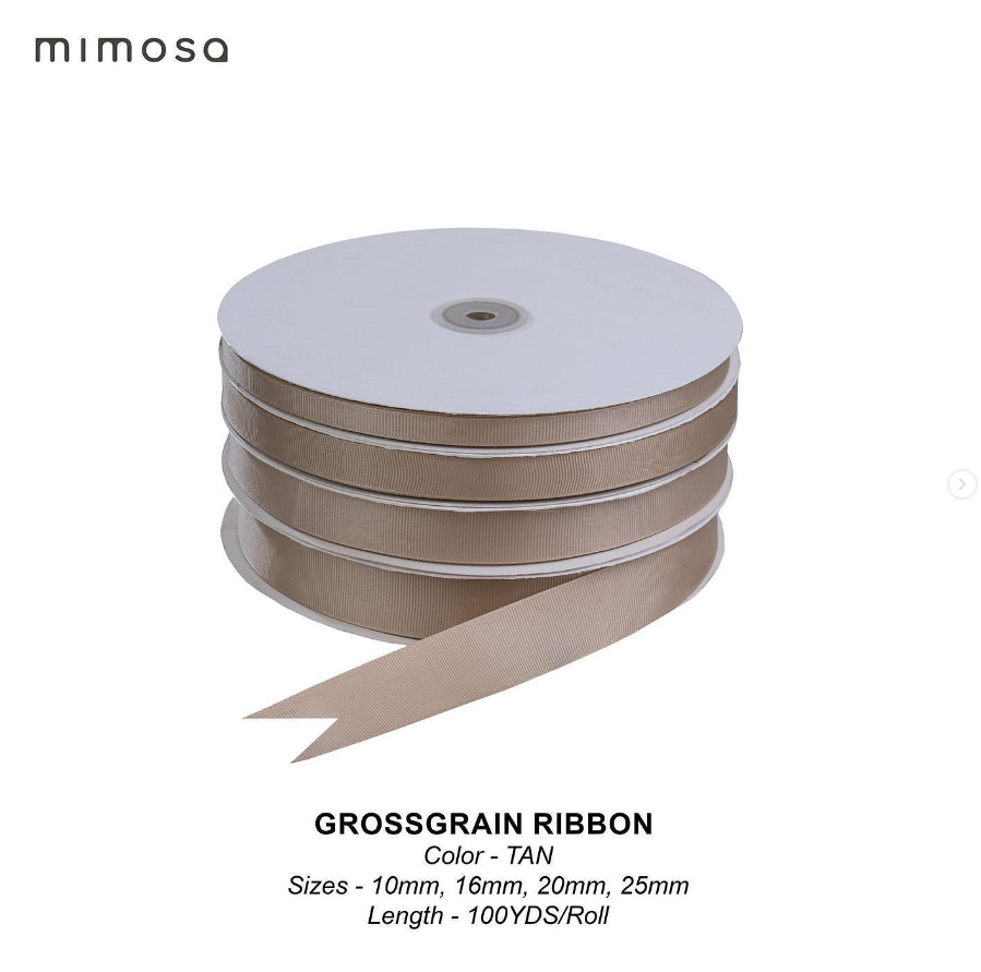 GROSSGRAIN RIBBON MULTI COLORS