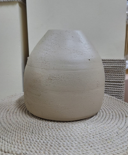 Flower Pot - Off White 17cm