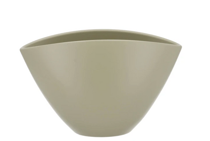 CERAMIC PISTACHE POT ORCHID