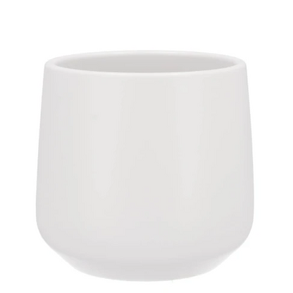 CERAMIC WHITE MATT POT ORCHID BERLIN 14C