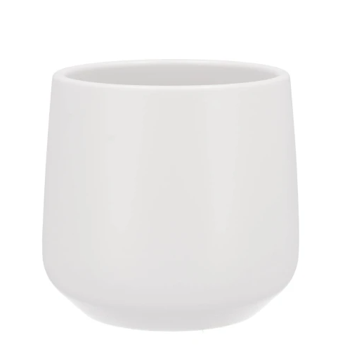 CERAMIC WHITE MATT POT ORCHID BERLIN 14C