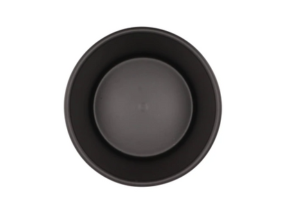 Ceramic anthracite matt pot 13cm
