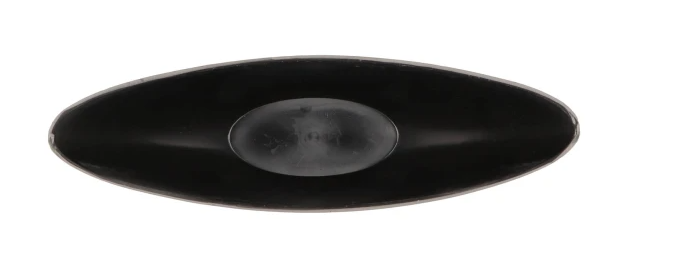 MELAMINE GREY BOAT OVAL 39X12X13CM