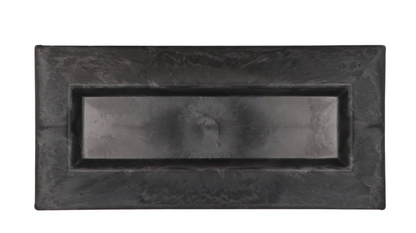 MELAMINE GREY TRAY RECTANGLE 36X17X3CM