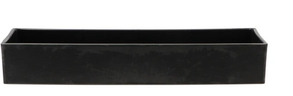 MELAMINE GREY BOWL RECTANGLE