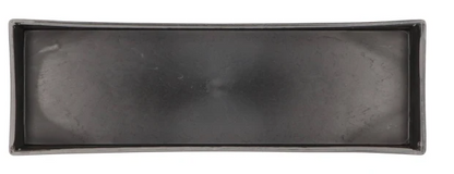 MELAMINE GREY BOWL RECTANGLE