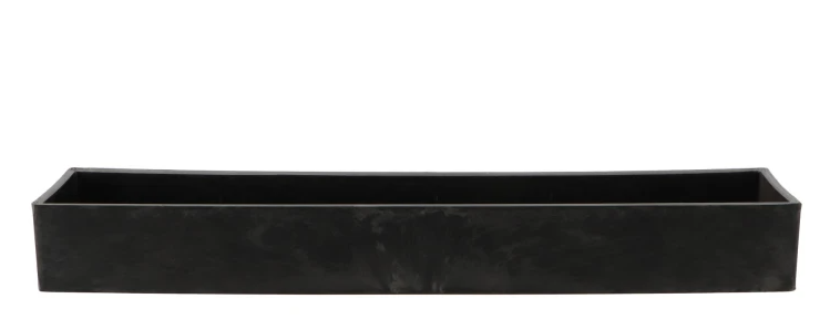 Melamine rectangle 42x10x5cm