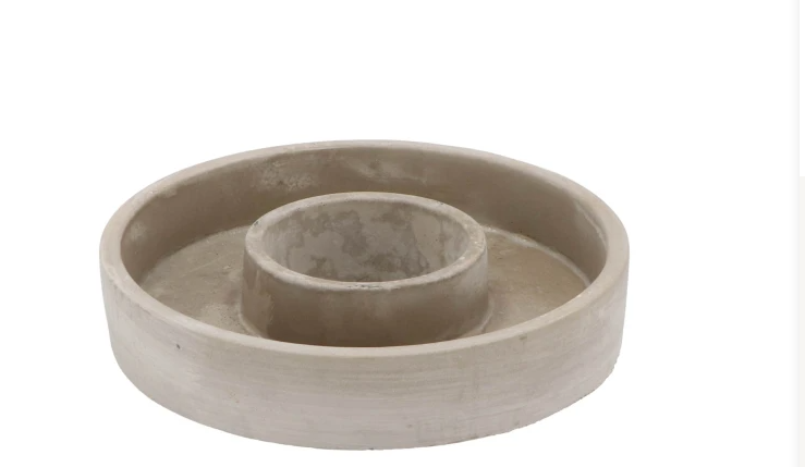 CONCRETE RING GREY 20X4CM