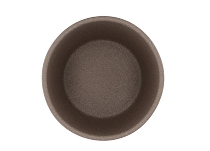 CERAMIC BROWN POT 13CM 263896