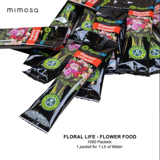 Flowers Food Liquid Sachets