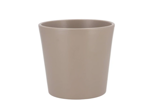 CERAMIC STONE GREY POT ORCHID &;CM14