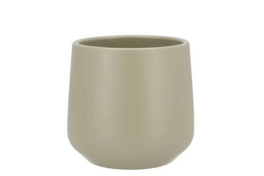 CERAMIC PISTACHE POT ORCHID BERLIN 14CM