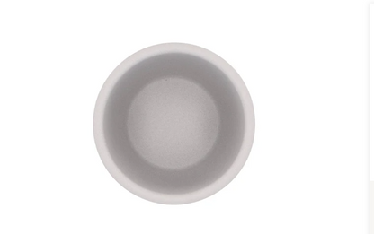 Ceramic white matt pot orchid 14cm