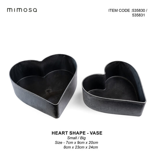 Heart Shape Vase - big