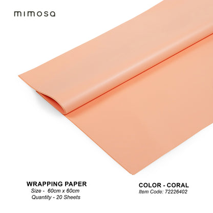 Plastic Colored Wrapping