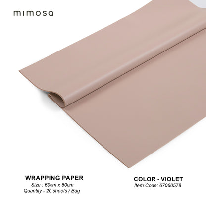 Plastic Colored Wrapping